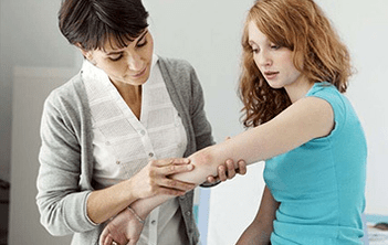 Examen par un médecin